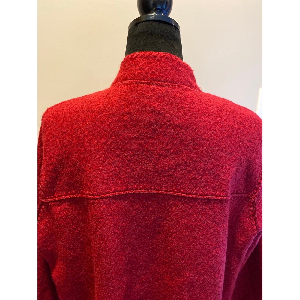 Ruby Rd Womens Jacket 100% Wool Size Medium Fuzzy… - image 8